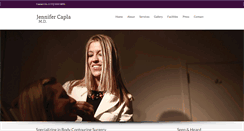 Desktop Screenshot of drjennifercapla.com